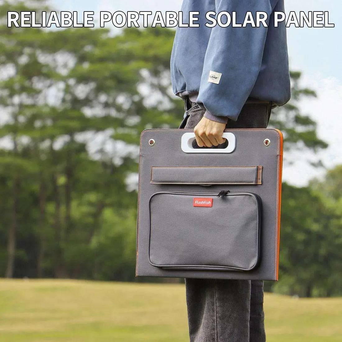 Solar Panel 60 W  Portable 18V  Solar Charger with DC Output USB QC3.0 for Phones/Tablets Camping - 54Grid - Renewable Energy Store