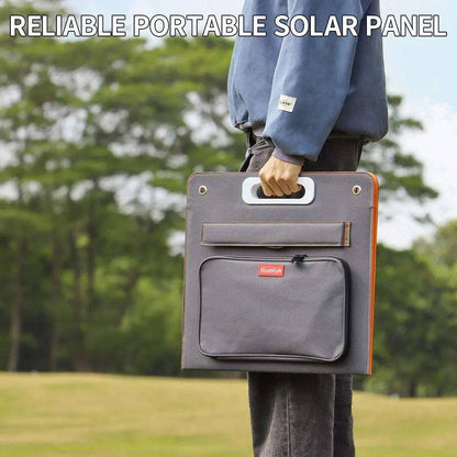Solar Panel 60 W  Portable 18V  Solar Charger with DC Output USB QC3.0 for Phones/Tablets Camping - 54Grid - Renewable Energy Store