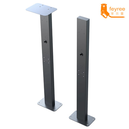 feyree Electric Vehicle Charging Station Pile Post Upright Post Wall Mounted for Wallbox Type1 Type2 Charger
