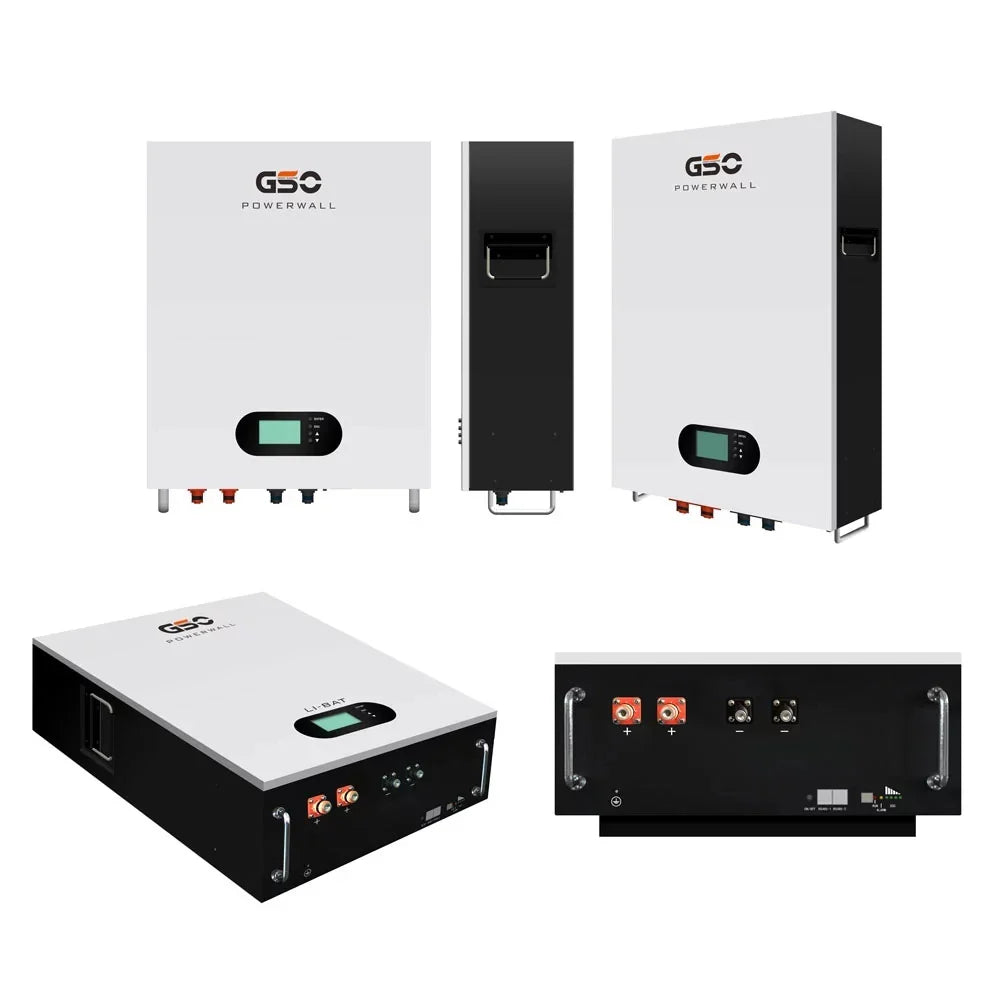 High Frequency Solar Off Grid Power Inverter 5kVA/4000W Pure Sine Wave with MPPT Charge Controller by 54Grid - Renewable Energy Store