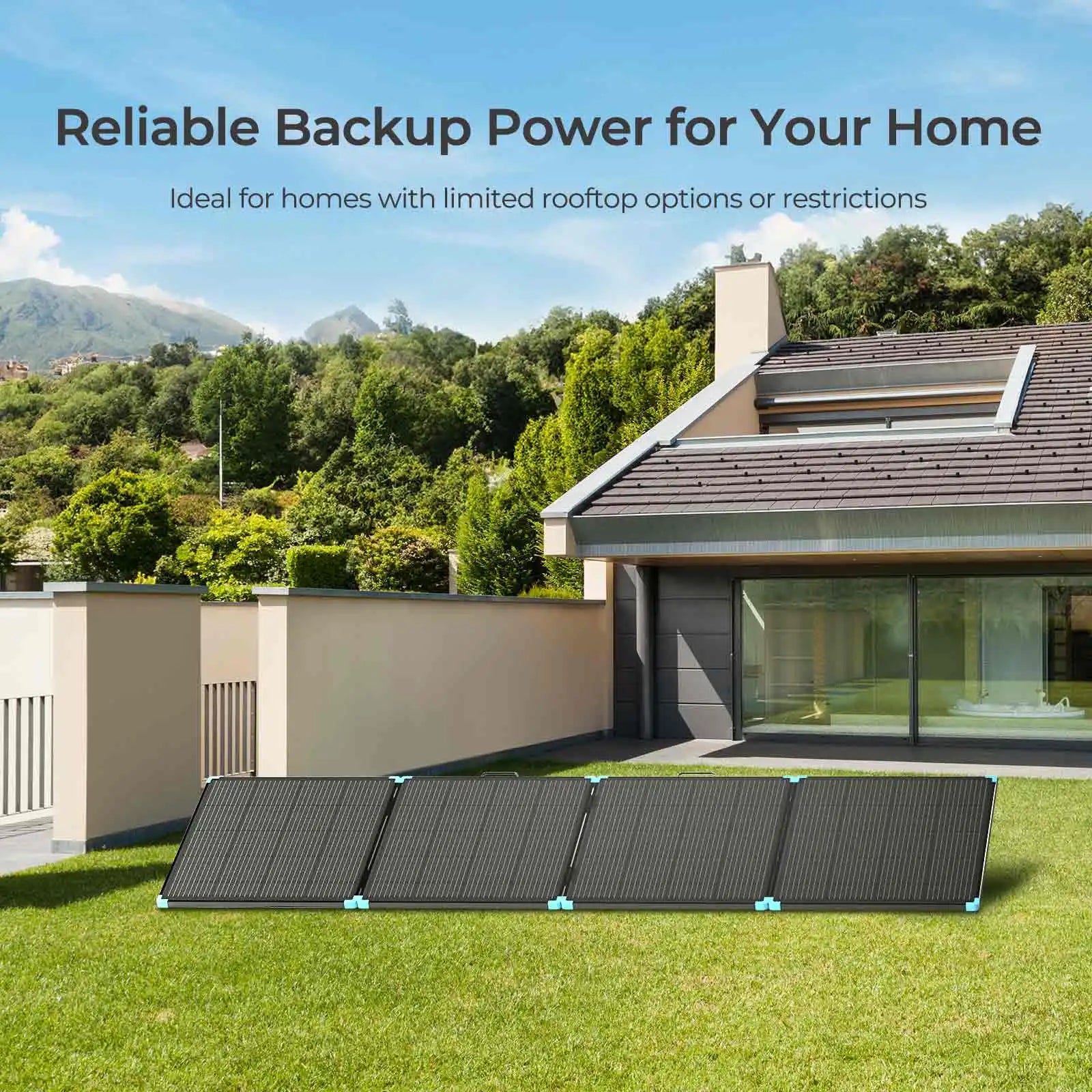 400W Lightweight Solar Panel for Outdoor Activities Durable & IP67 Waterproof by 54Grid - Renewable Energy Store
