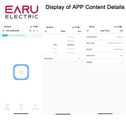 100-240V 2A AC Din Rail WiFi Auxiliary Contactor Controller Timer Work with Modular Contactor eWeLink APP Alexa Google Assistant by 54Grid - Renewable Energy Store