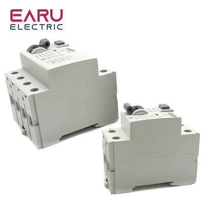 2P/4P 10/30/100/300mA Electric Vehicle EV Charging Pile Residual Current Breaker DC RCCB RCD Type B 6KA Din Rail Earth Leakage by 54Grid - Renewable Energy Store