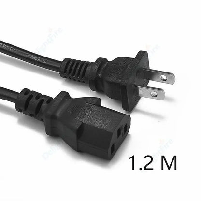 US UK CH Plug Power Extend Cable IEC C13 Lead Cord 1.2m 1.5m 1.8m 5ft for PC Monitor LCD TV 3D Printer by 54Grid - Renewable Energy Store