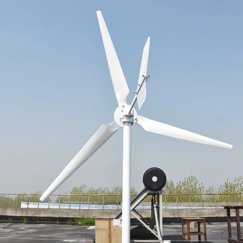 FLYT 3KW Wind Turbine Low RPM Horizontal Wind Generator 3000W 48V 96V 220V Windmill for Home and Wind Energy Engineering by 54Grid - Renewable Energy Store