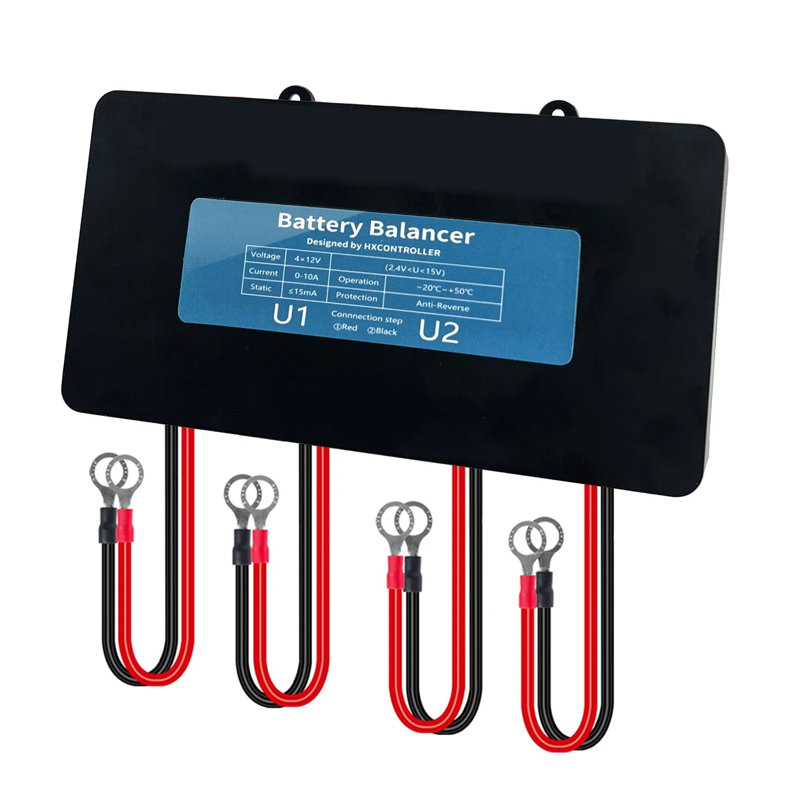 4x 12V Battery Equalizer 48V Voltage Balancer for Solar Systems by 54Grid - Renewable Energy Store
