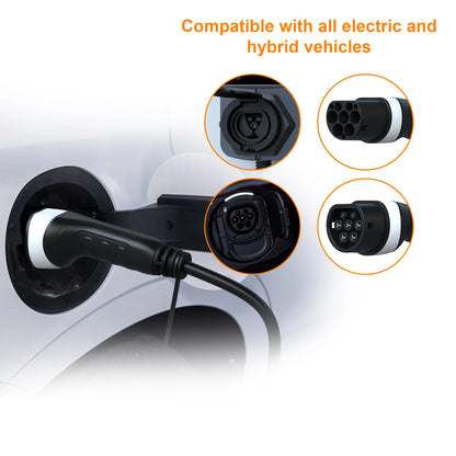 feyree EV Charger Type2 to Type2 Charging Cable 32A 7KW 1Phase 16A 3.5KW 11KW 22KW 3Phase Charger Station for Electric Vehicle