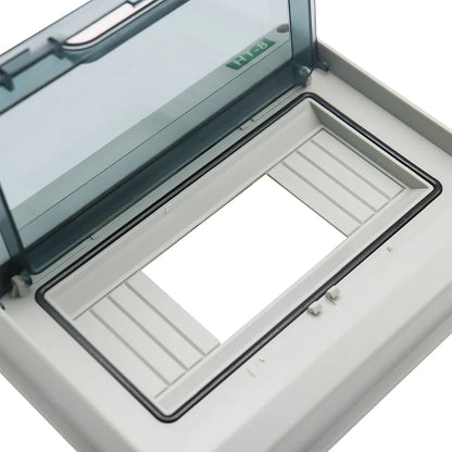 HT-5/8/12/15/18/24 Plastic Waterproof Distribution Box Panel Installation Distribution Box Outdoor Waterproof Junction Box IP65 by 54Grid - Renewable Energy Store