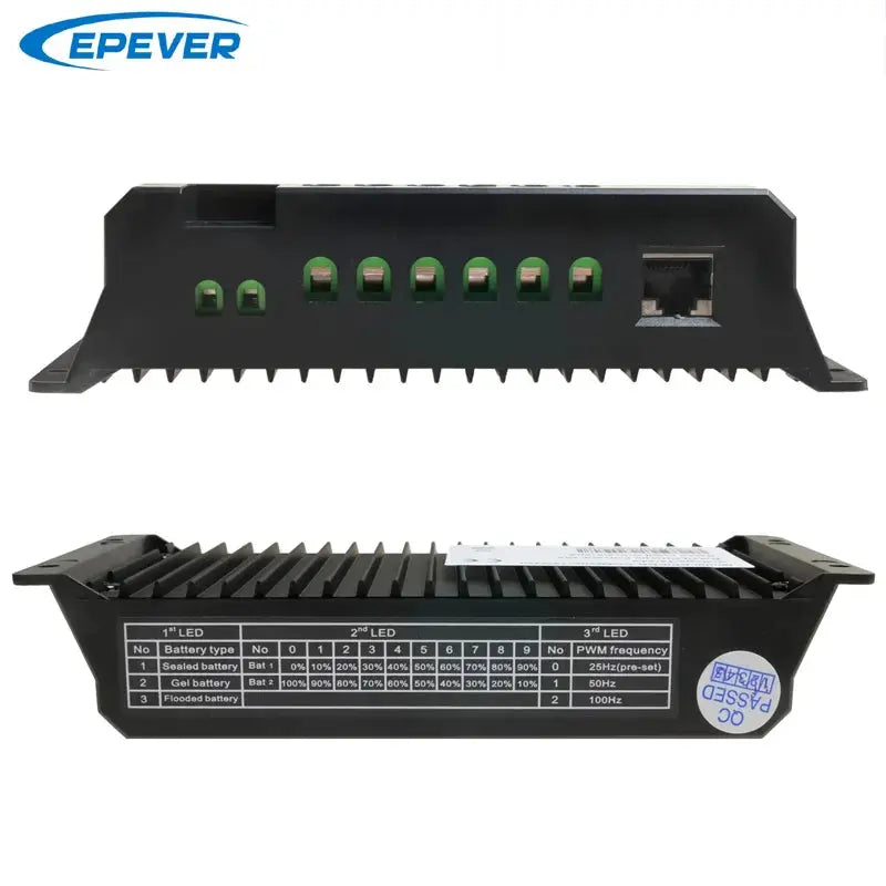 10A 12V/24V Work EPEVER Dual Battery Charger Solar Controller EPIP-COM PWM With MT-1 Optional EPsolar - 54Grid - Renewable Energy Store