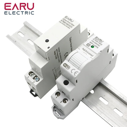 Tuya Smart WiFi Zigbee Electricity KWH Meter Din Rail Single Phase AC 110V 240V 50A 63A CT AC Meter App Real Time Monitor Power by 54Grid - Renewable Energy Store