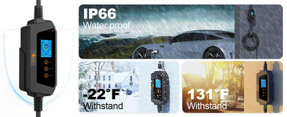 feyree 7KW 32A Adjustable EV Charger GBT Socket APP Bluetooth Version Set Charging Time EVSE Charging Box for Electric Vehicle