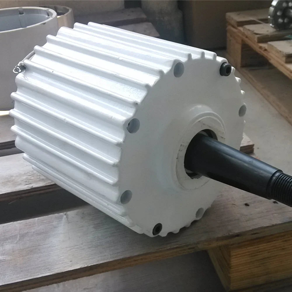 Big Generator AC Alternators 1KW 2KW 3KW 24V 48V 220V Gearless Permanent Magnet Low RPM For Wind Water Turbine Diesel Engine by 54Grid - Renewable Energy Store