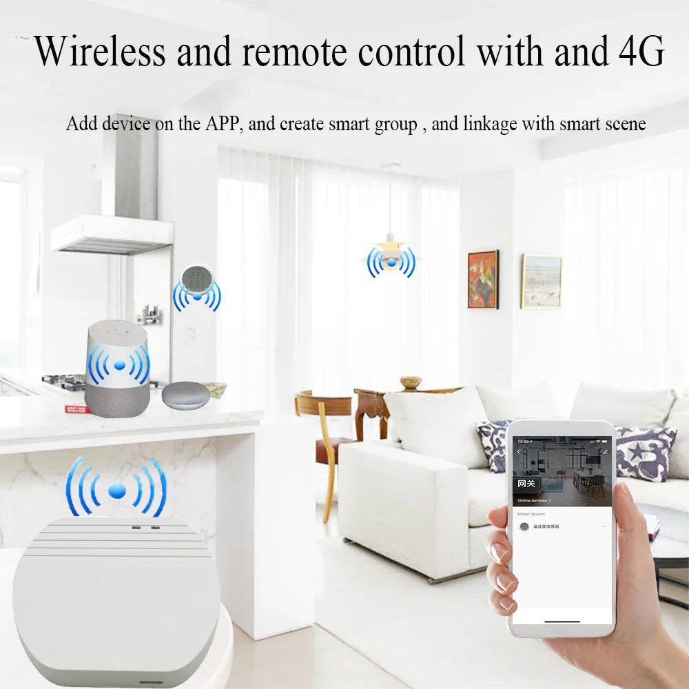 Smart ZigBee 3.0 Wired Gateway Hub eWeLink App Smart Home Automation Ethernet Bridge Works With Tasmota Zigbee Home Assistant by 54Grid - Renewable Energy Store