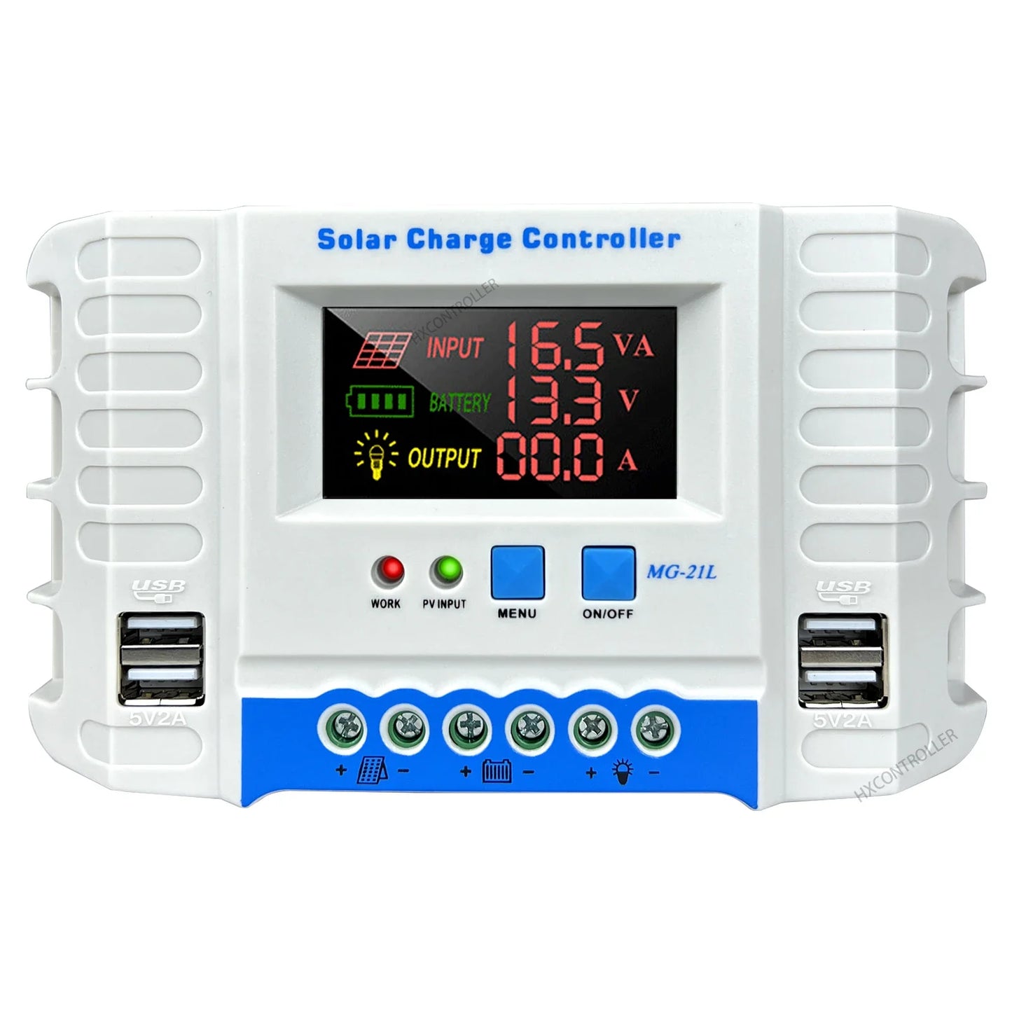 Colorful Display 12V 24V 10A 20A 30A 40A Solar Charge Controller by 54Grid - Renewable Energy Store