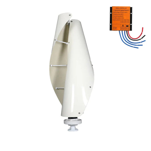 New Energy Windmill 300W 400W 600W 1000W 12v 24v 48v Vertical Wind Turbine Generator High Efficiency Low RPM With Controller by 54Grid - Renewable Energy Store