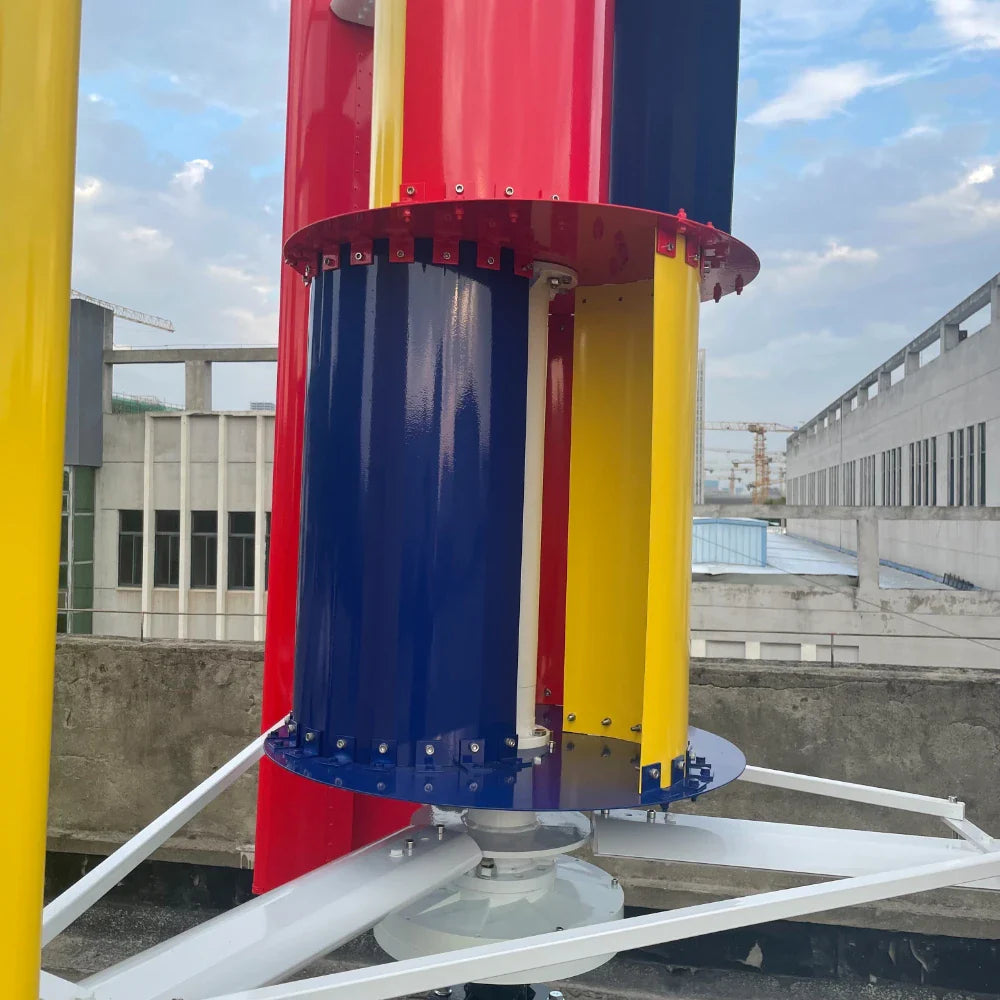 Wind Turbine 8000W 10000W Power Generator 24V 48V 96V 220V Free Energy Windmill With MPPT Charge Controller Homeuse Farm - 54Grid - Renewable Energy Store