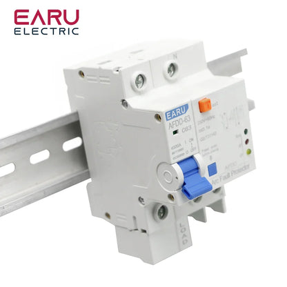 AFDD 63 220V 3P+N Fault Arc Protector Circuit Breaker Short Circuit Protection Overload Protection Leakage Protection RCBO MCB by 54Grid - Renewable Energy Store
