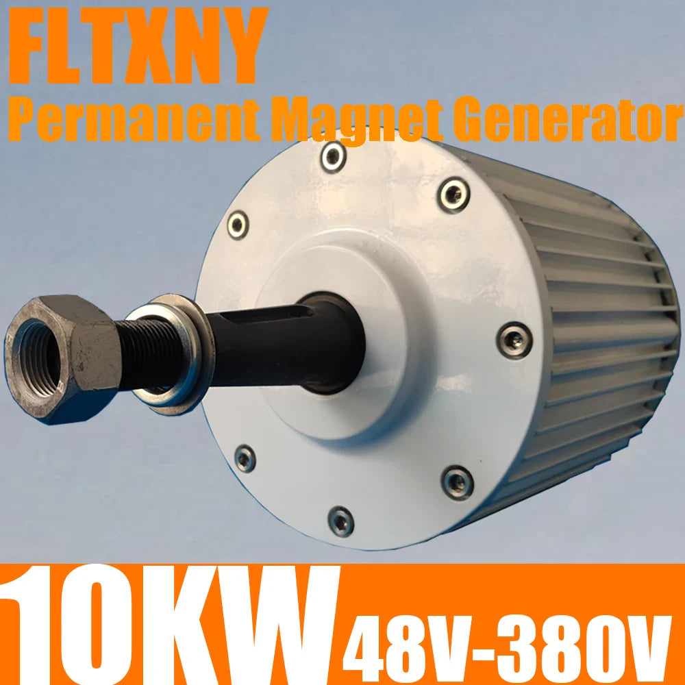 Generator AC Alternators 10KW 24/48/220/380V Gearless Permanent Magnet Low RPM For Wind And Water Turbine Diesel Engine by 54Grid - Renewable Energy Store