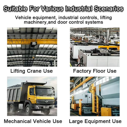 F21-2S Wireless Industrial Remote Controller Electric Hoist Remote Control Winding Engine Sandblast Switches UHF 433mhz 3 button