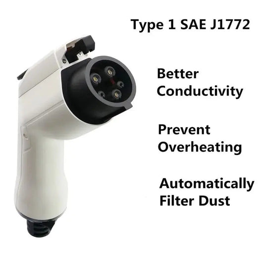 SAEJ1772 Portable EV Charger 16A 3.6KW Type 1 Wallbox Adjustable Current 1Phase for Electric Vehicle Car Charging - 54Grid - Renewable Energy Store