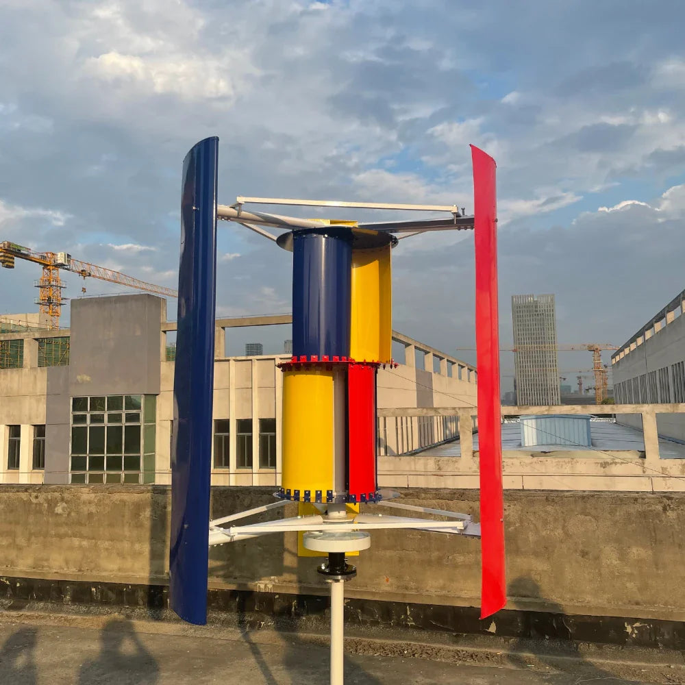 Wind Turbine 8000W 10000W Power Generator 24V 48V 96V 220V Free Energy Windmill With MPPT Charge Controller Homeuse Farm - 54Grid - Renewable Energy Store