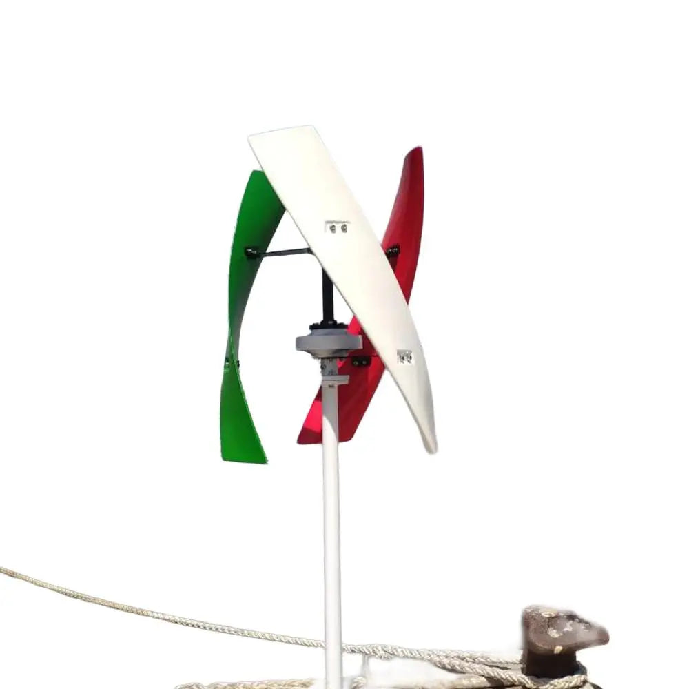 Wind Turbine Generator Vertical Axis 800/1000/1500W 12/24/48V with MPPT Controller - 54Grid - Renewable Energy Store