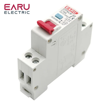 18MM RCBO Type AC Residual Automatic Circuit Breaker 6KA 1P+N 2P 16A 20A 230V With Over Current Leakage Protection 30mA EKL9-40 by 54Grid - Renewable Energy Store