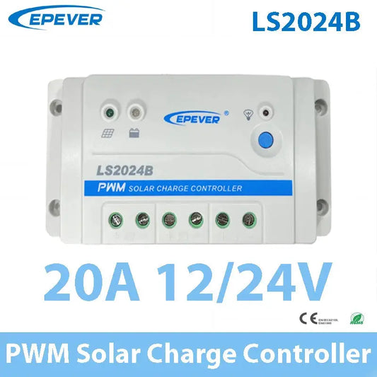 LS2024B 20A 20amp EPSolar EPEVER Solar charger controller apply to solar home system solar lighting and solar road singals - 54Grid - Renewable Energy Store