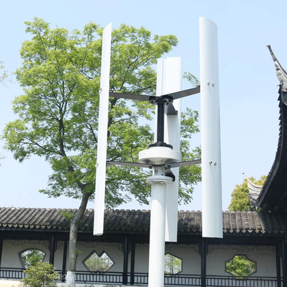 CE APPROVED 1kw 2kw 3kw 5kw 10kw vertical wind turbine 24v 48v 96v 120v 3 phase 3 blades home use with maglev generator by 54Grid - Renewable Energy Store