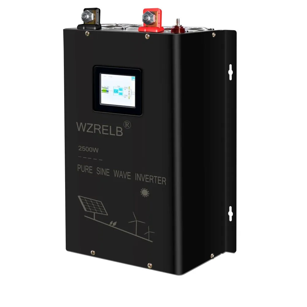 2500W Split phase Pure Sine Wave Inverter 24V/36V/48V/72V/96 DC to 110/220V,120/240V AC Converter Solar Panel Power Bank Battery - 54Grid - Renewable Energy Store