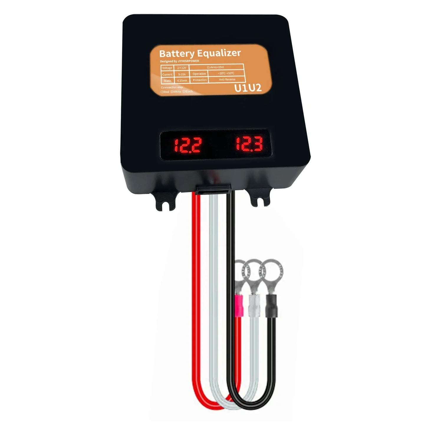 LED Display Battery Equalizer Voltage Balancer Regulator for 24V 48V 60V 72V 96V Li-ion Lead Acid by 54Grid - Renewable Energy Store