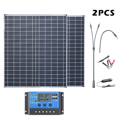 1000W 500W Solar Panel Kit Complete 12V Portable Power System by 54Grid - Renewable Energy Store