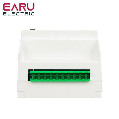 Three Phase Tuya WiFi Smart Bi-Directional Energy Meter with 3 CT Clamps Leakage Over Under Voltage Protector Relay Switch Limit