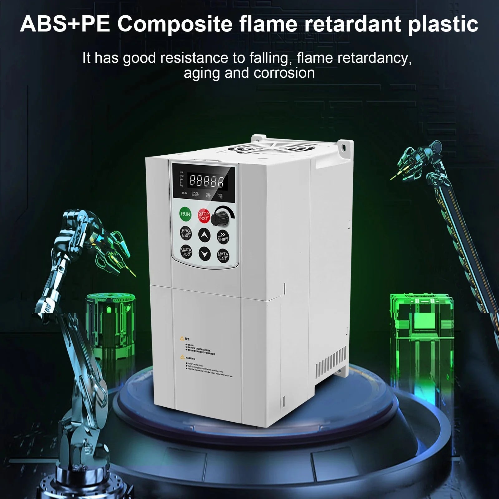 VFD Inverter 380V Three Phase Output 7.5KW/11KW Frequency Converter AC Drive - 54Grid - Renewable Energy Store