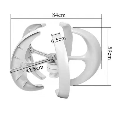 Blades For Vertical 100W 200W 300W 400W 500W Wind Turbine Generators With All Color For DIY Wind Turbine by 54Grid - Renewable Energy Store