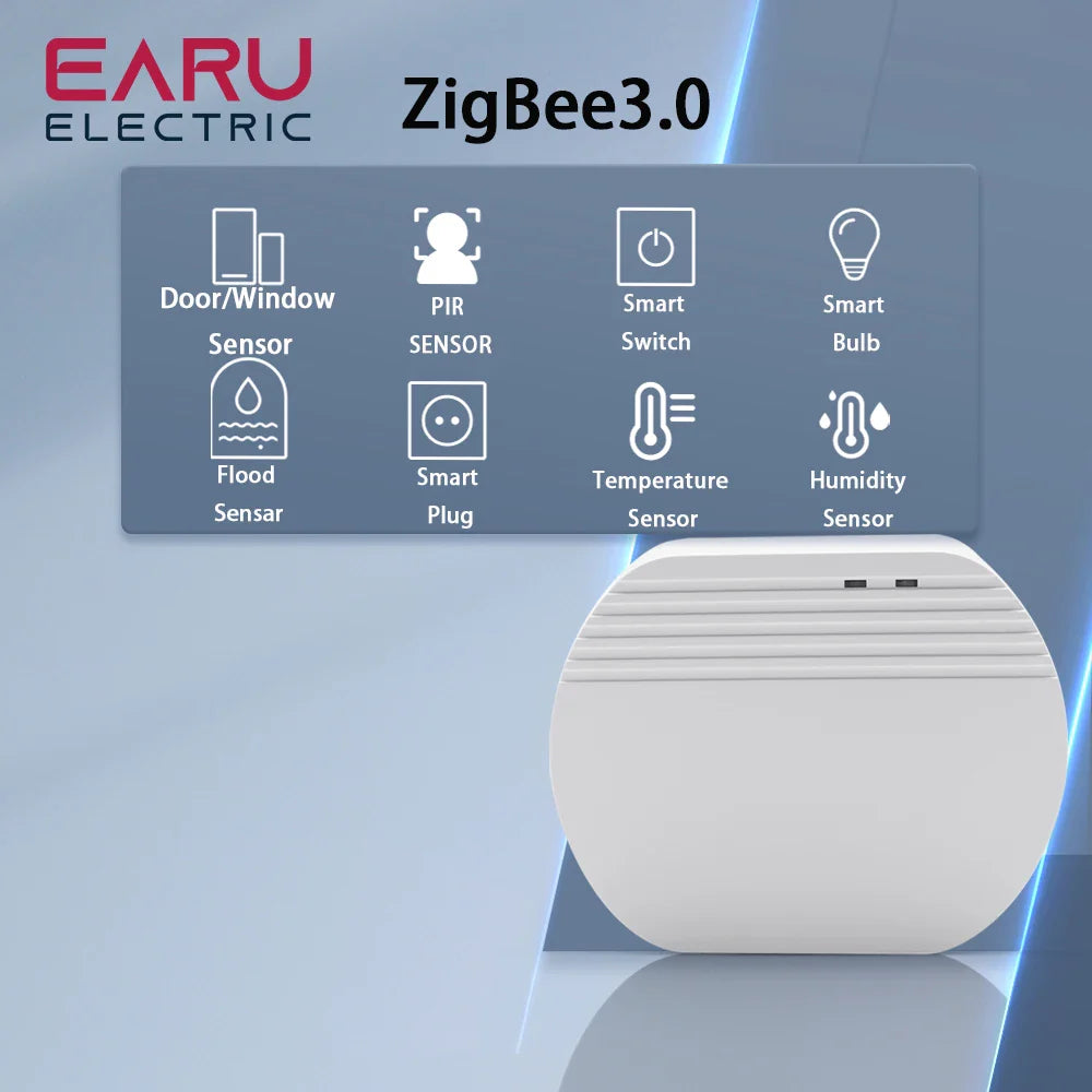 Smart ZigBee 3.0 Wired Gateway Hub eWeLink App Smart Home Automation Ethernet Bridge Works With Tasmota Zigbee Home Assistant by 54Grid - Renewable Energy Store