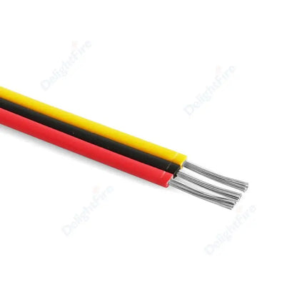3Pin 12V Electronic Cable Tinned Copper 22 20 18 AWG PVC Wire for WS2811 WS2812B LED Strips by 54Grid - Renewable Energy Store