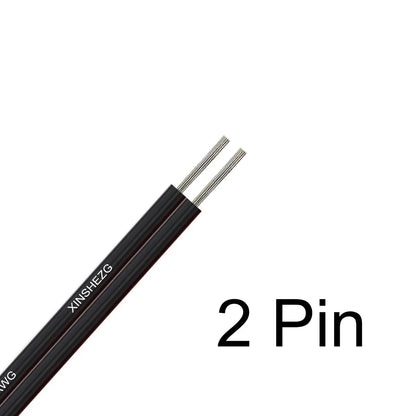5M/10M/20M 2Pin 12V 24V Tinned Copper Electrical Wire PVC Insulated LED Strip Cable 22 20 18 AWG by 54Grid - Renewable Energy Store