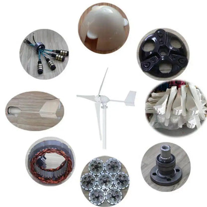 Power Generator Horizontal Axis Wind Turbine 10000 Watt Home Use Magic Windmill For In The Garden Free Energy Unit Cooling Fan by 54Grid - Renewable Energy Store
