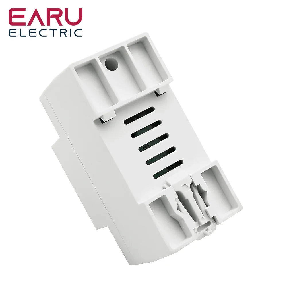 40A 63A 230V Din Rail Adjustable Over Voltage And Under Voltage Protective Device Protector Relay Over Current Protection Limit by 54Grid - Renewable Energy Store