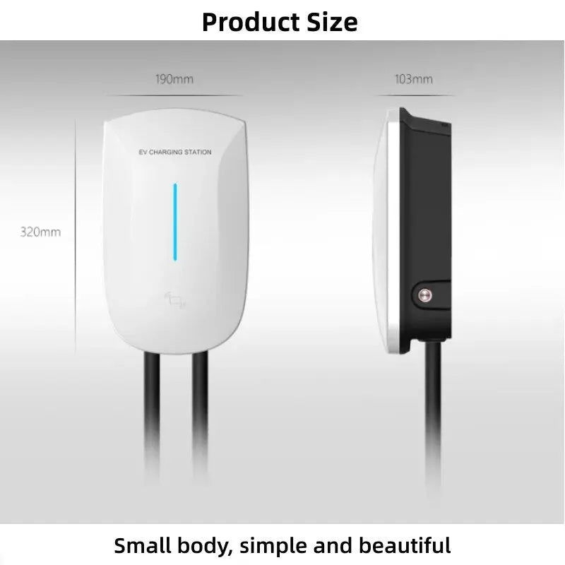 EV Charger Type2 22KW 3Phase Current Adjustable EVSE Wallbox WIFI APP BT Version for Electric Vehicle Car Charging Station - 54Grid - Renewable Energy Store