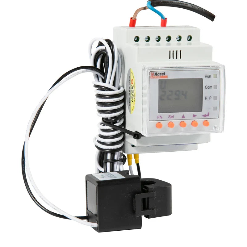 Acrel ACR10R-D16 Bidirectional Single Phase Energy Meter with 120A Split Core Ct RS485 Modbus-RTU for Solar Solis Inverter