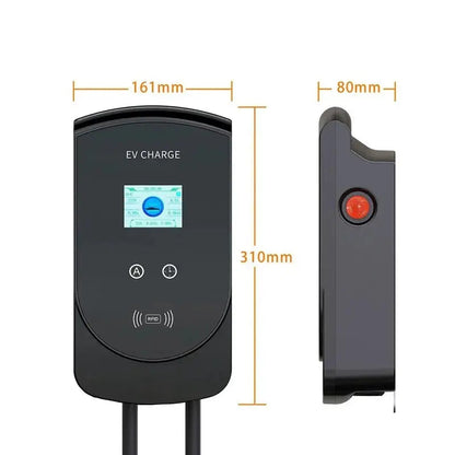 EV Charger Type 2 IEC62196-2 Plug 22KW 32A 3Phase with App Version Wallbox Charging Station 5M Cable Electric Vehicle Car - 54Grid - Renewable Energy Store