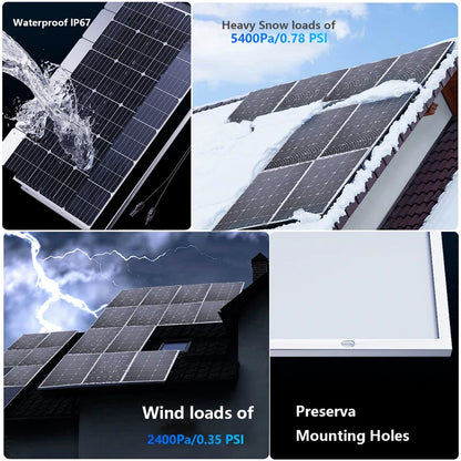 6000W Solar Panel 18V High Efficiency Portable Power Bank by 54Grid - Renewable Energy Store