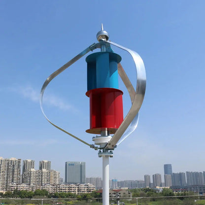 Vertical Wind Turbine Generator 800W 1000W With MPPT Charge Controller Windmill RV Yacht Farm Small Wind Generator Home Use - 54Grid - Renewable Energy Store
