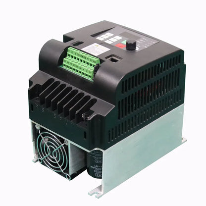 Single Phase to 3 Phase Converter, 220V In to 380V Out, VFD AC Frequency Inverter for 1.5KW, 2.2KW, 4KW, 5.5KW, 7.5KW, 11KW by 54Grid - Renewable Energy Store