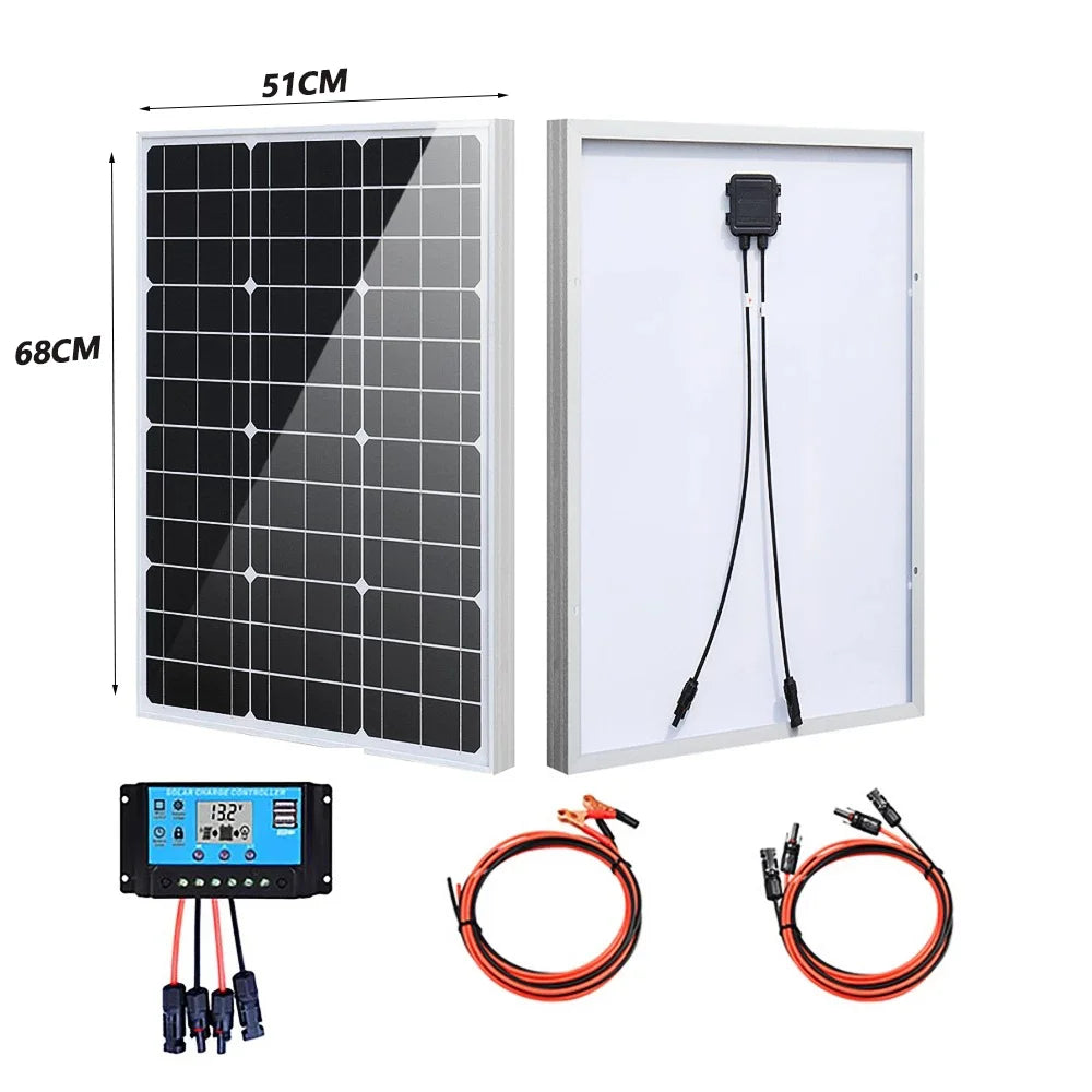 1000W 2000W 3000W Solar Panel 18V High Efficiency Outdoor Charging by 54Grid - Renewable Energy Store