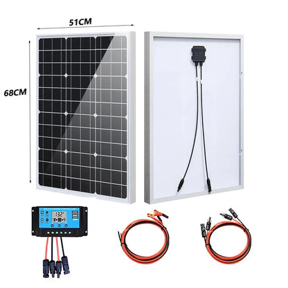 1000W 2000W 3000W Solar Panel 18V High Efficiency Outdoor Charging by 54Grid - Renewable Energy Store