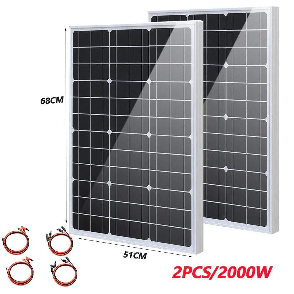 6000W Solar Panel 18V High Efficiency Portable Power Bank by 54Grid - Renewable Energy Store