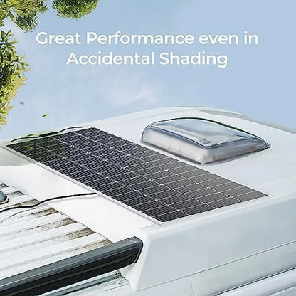 Solar Panel 200W 12V Lightweight Monocrystalline Semi-Flexible by 54Grid - Renewable Energy Store